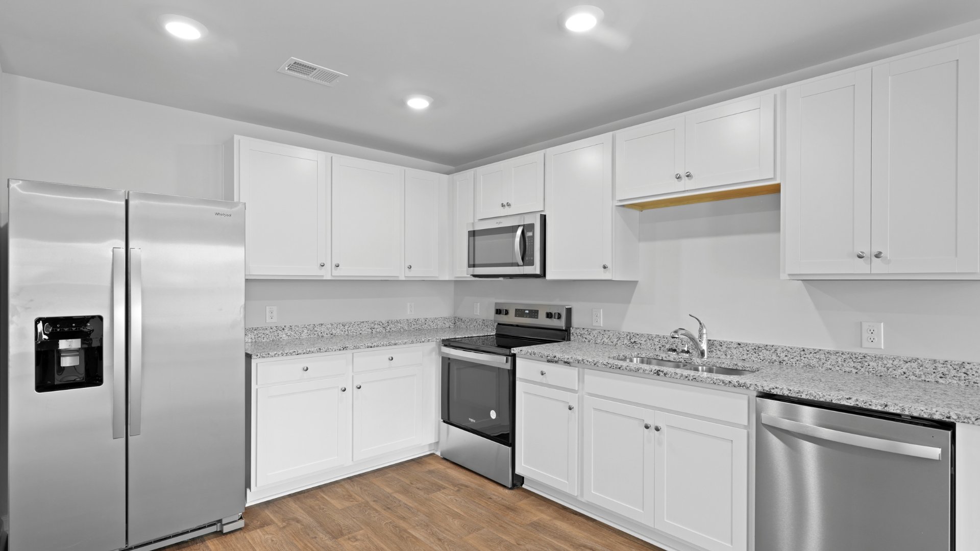 Open concept kitchen in Summerville South Carolina