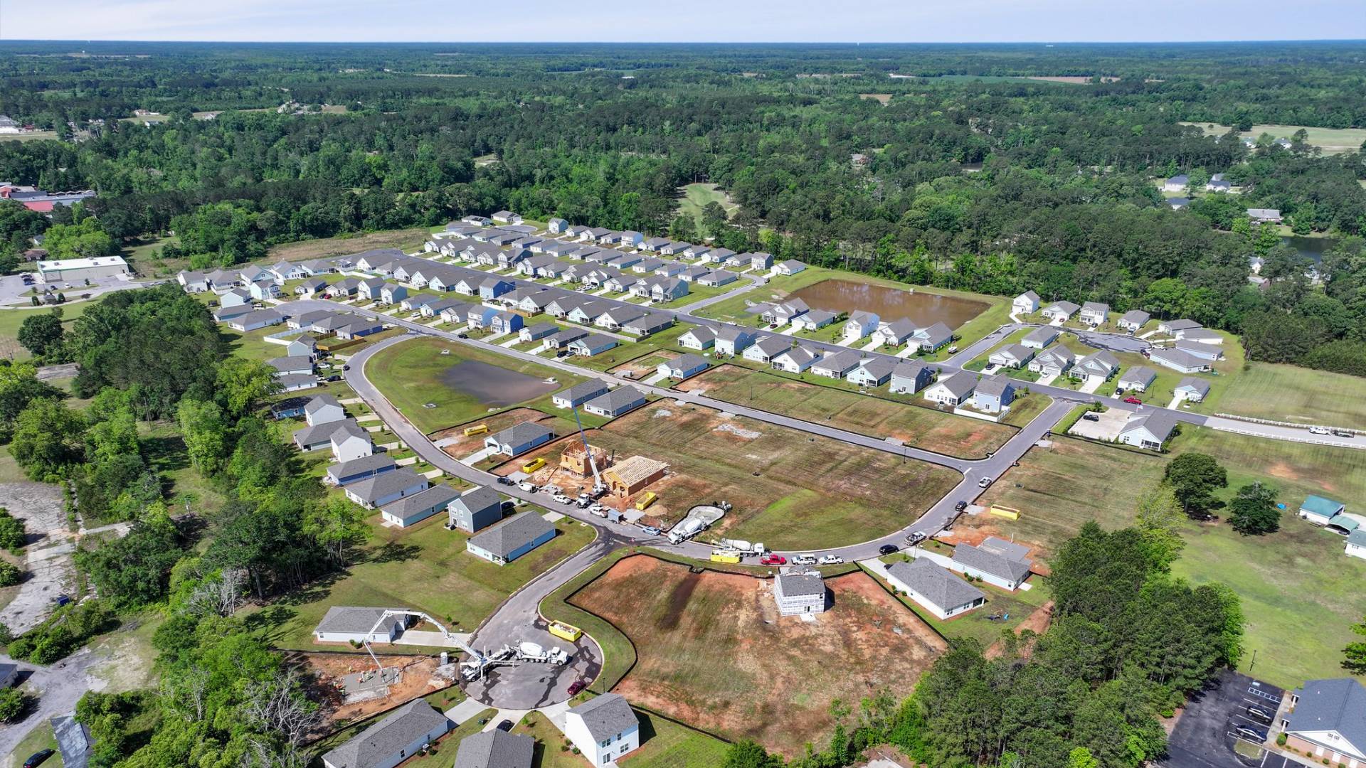 New homes near golf courses