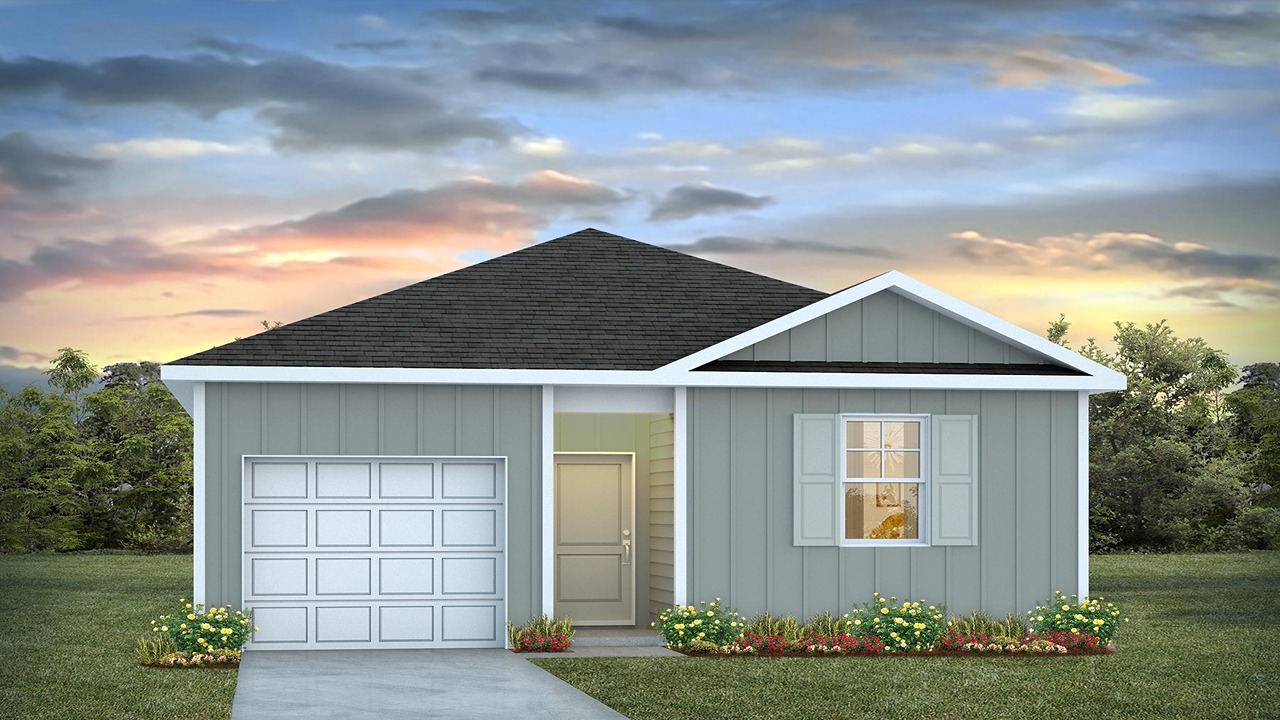 New one story home in Santee