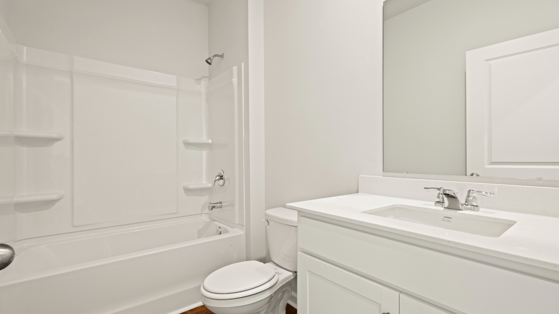 Guest bathroom with tub