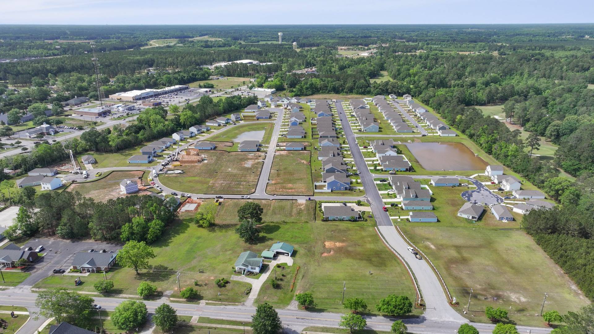 Community near the golf course
