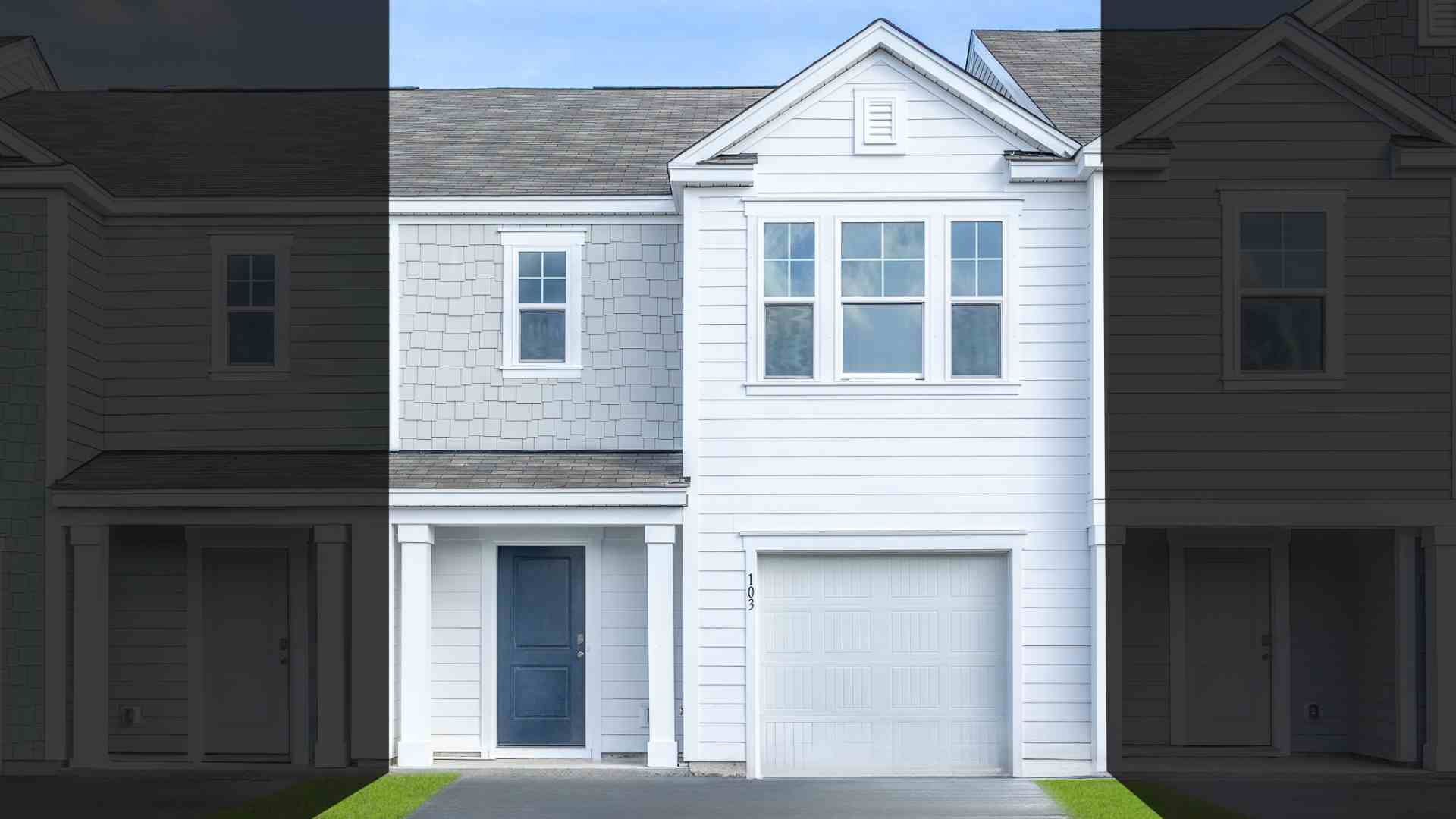 Available Home in The Townes Merrimack Moncks Corner, SC D.R. Horton