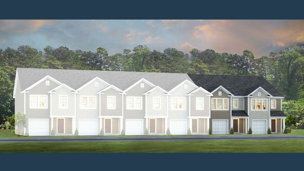 Floor Plan in The Townes Merrimack Moncks Corner, SC D.R. Horton