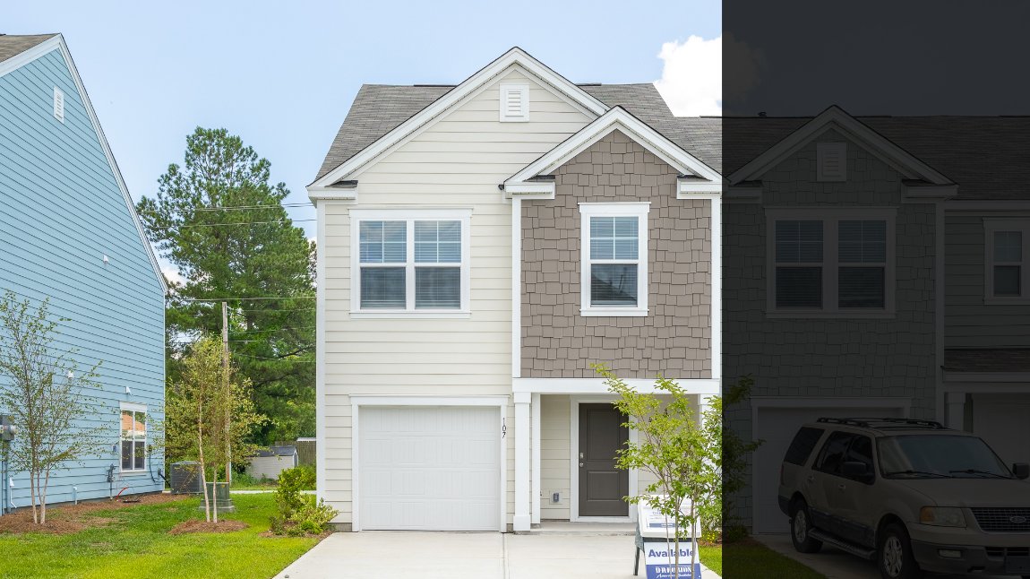 Available Home in The Townes Merrimack Moncks Corner, SC D.R. Horton