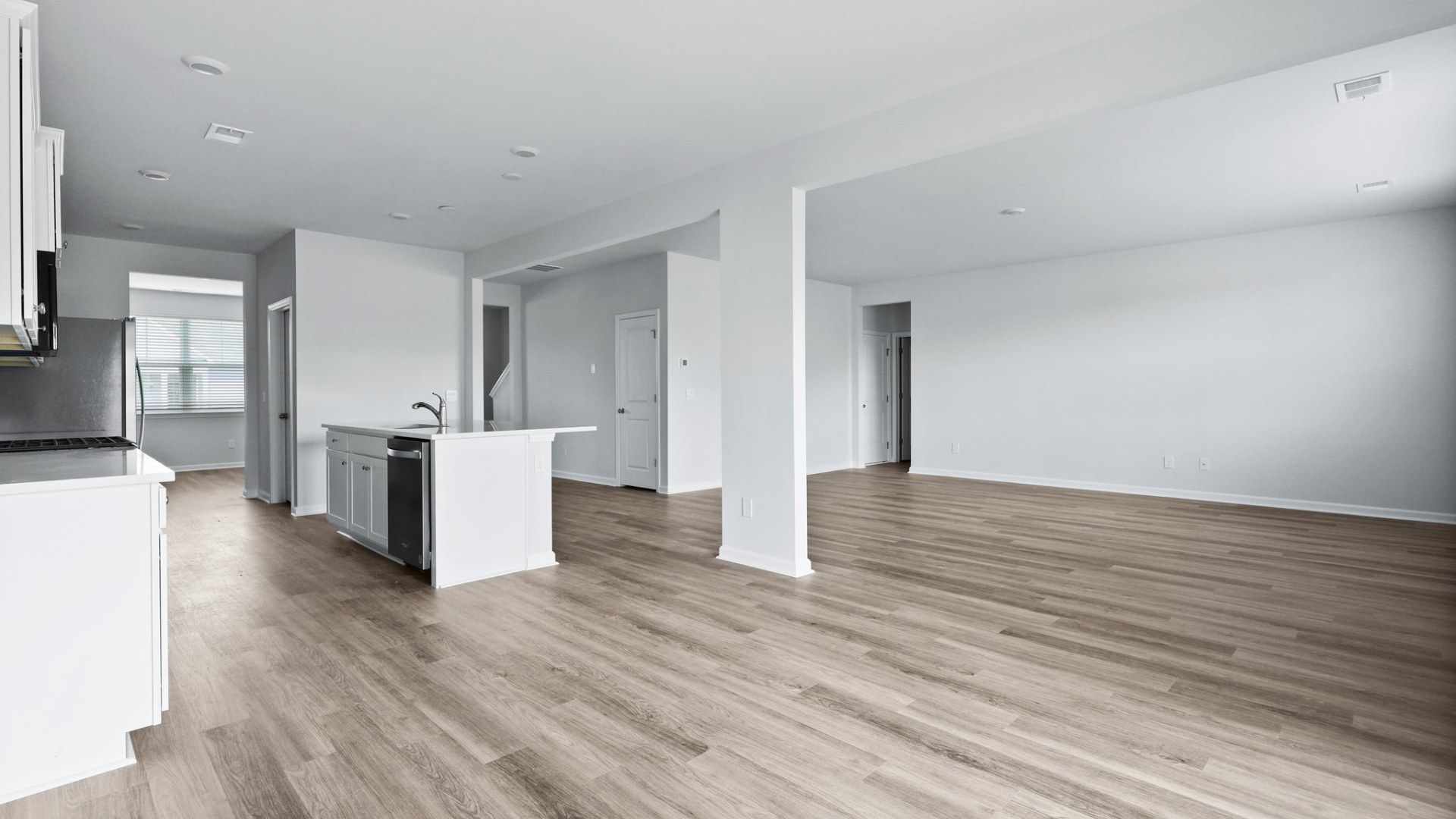 Spacious living area with ample room