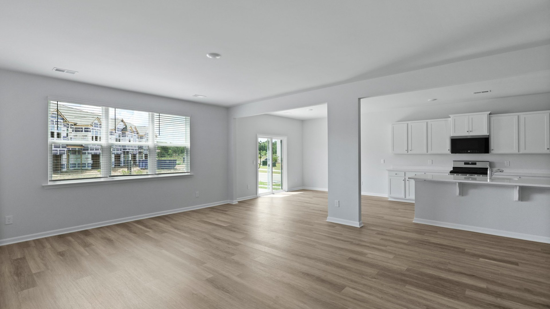 Open concept living area