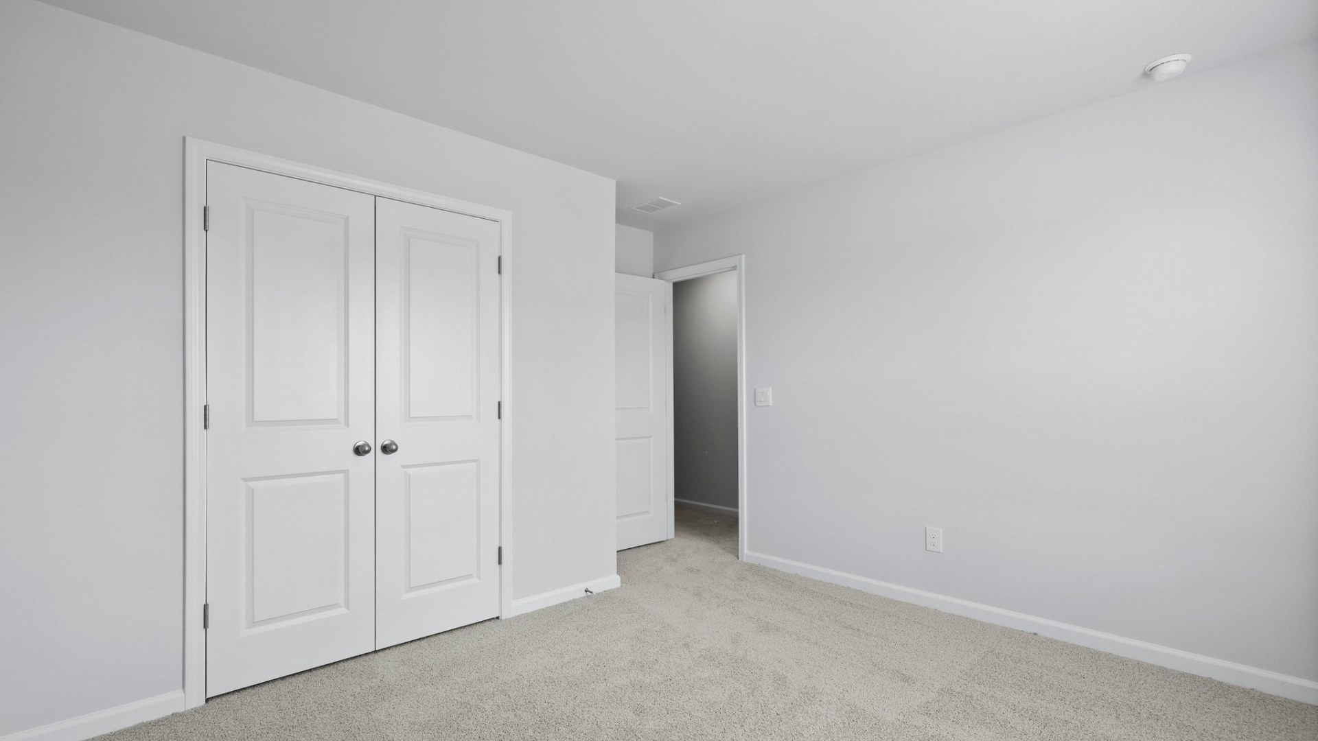 Spacious guest bedroom