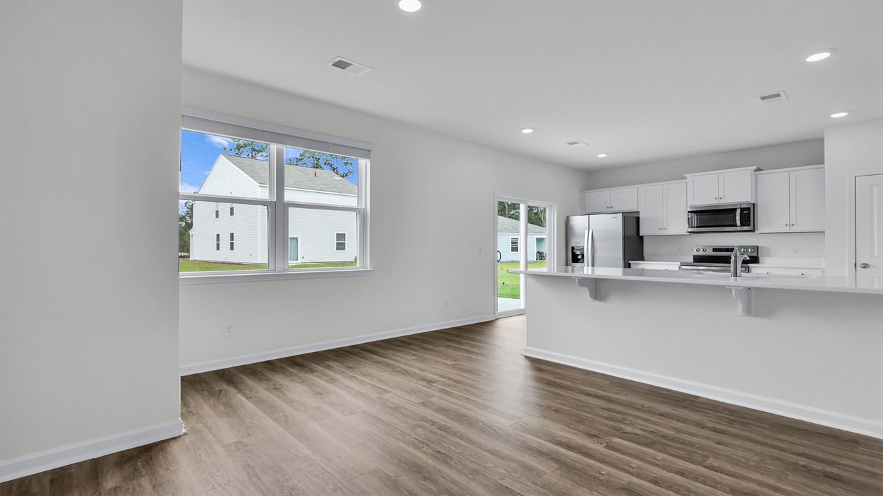 Peninsula in the kitchen of the Brandon floorplan in Ravenel, South Carolina