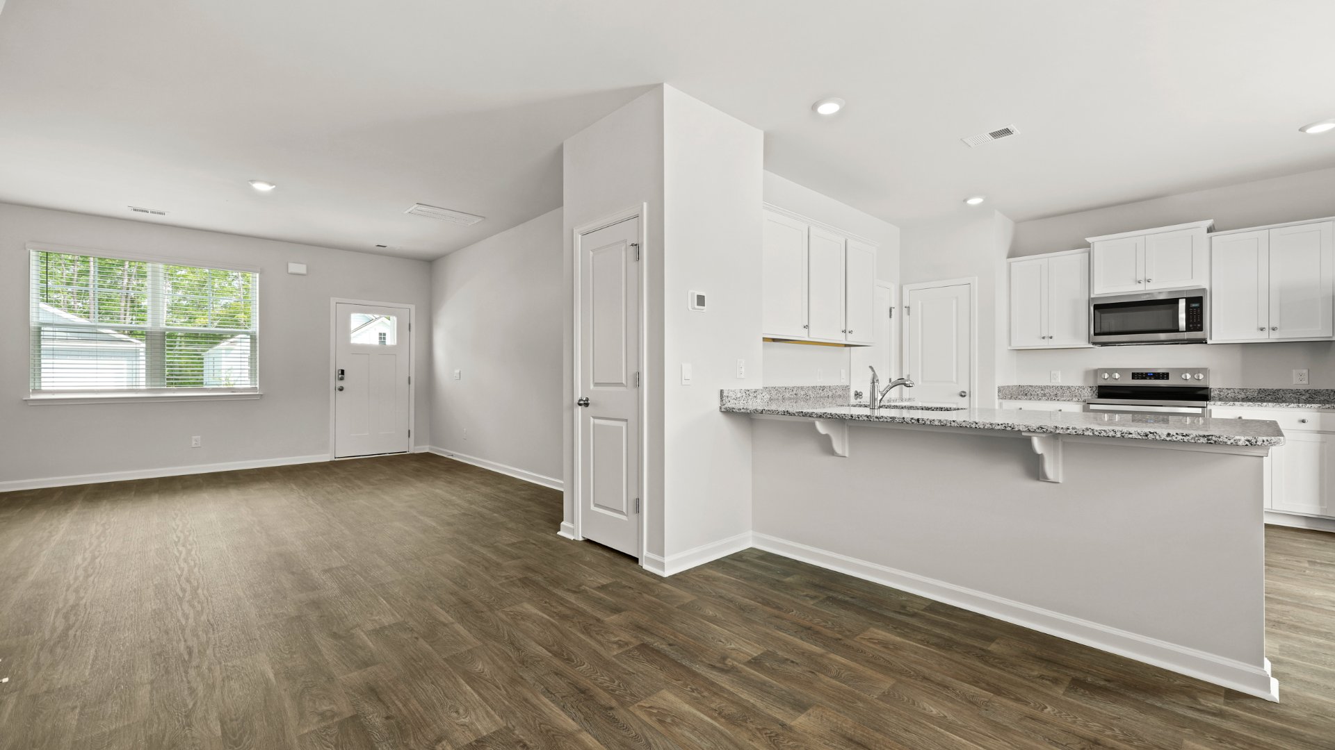 Many windows throughout home