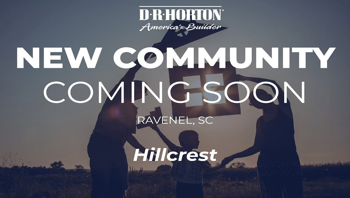 New Homes in Hillcrest Ravenel, SC D.R. Horton