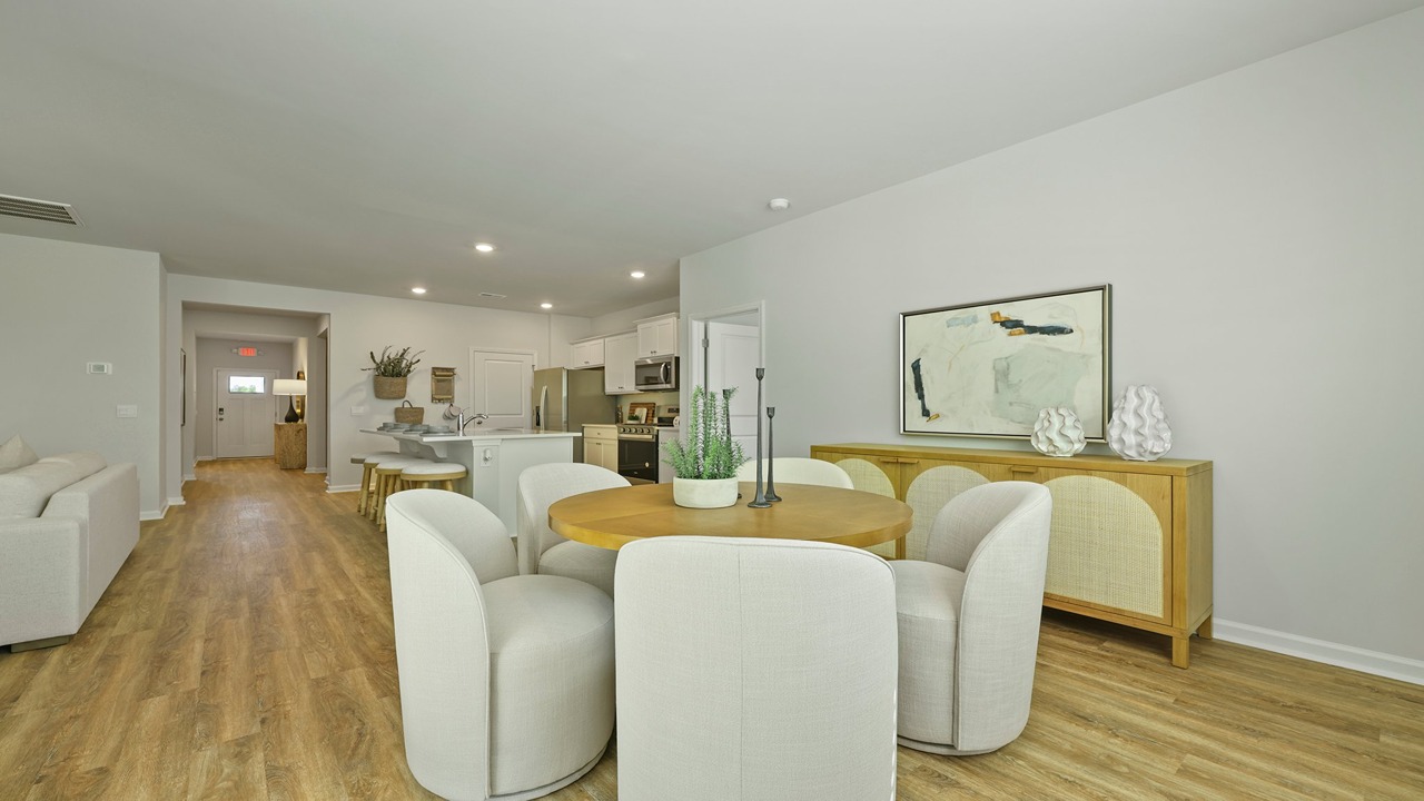 Dedicated dining space