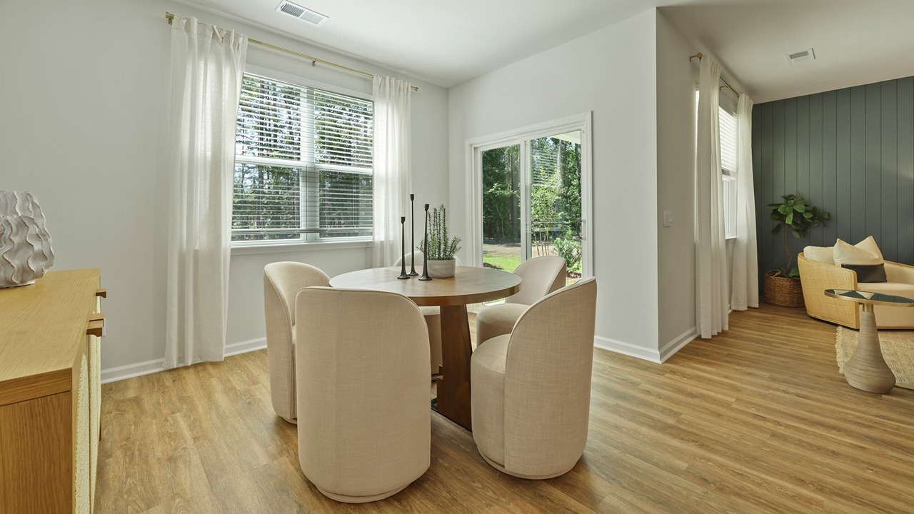 Dedicated dining space