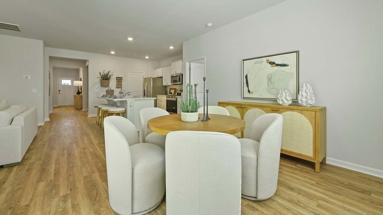 Dedicated dining space