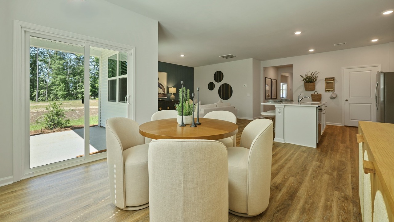 Dedicated dining space