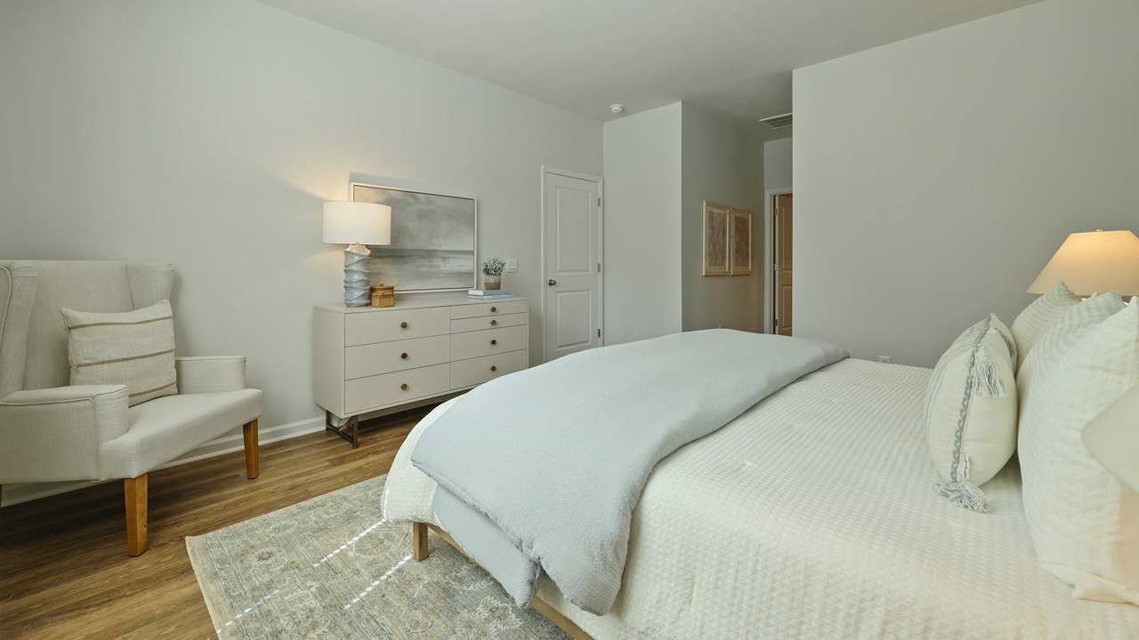 First floor primary bedroom