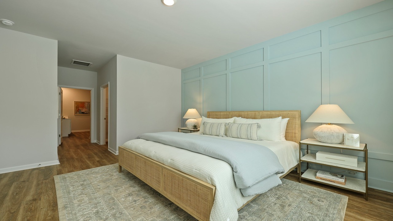 First floor primary bedroom