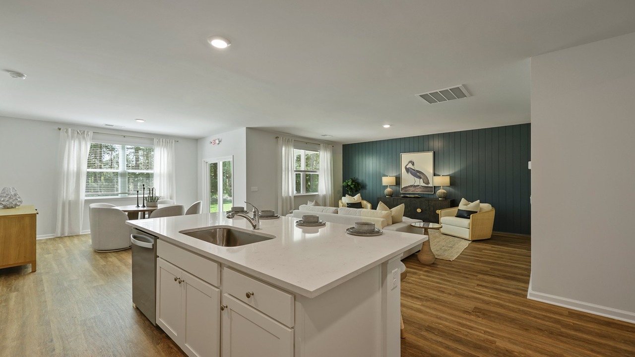 New modern kitchen in Ravenel home