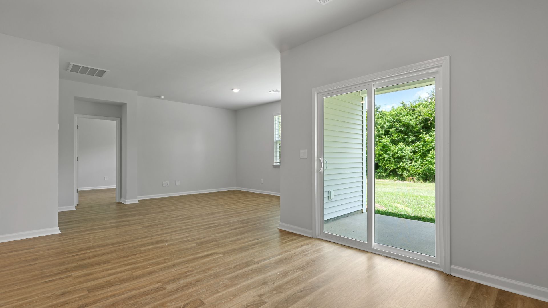 Open concept living space