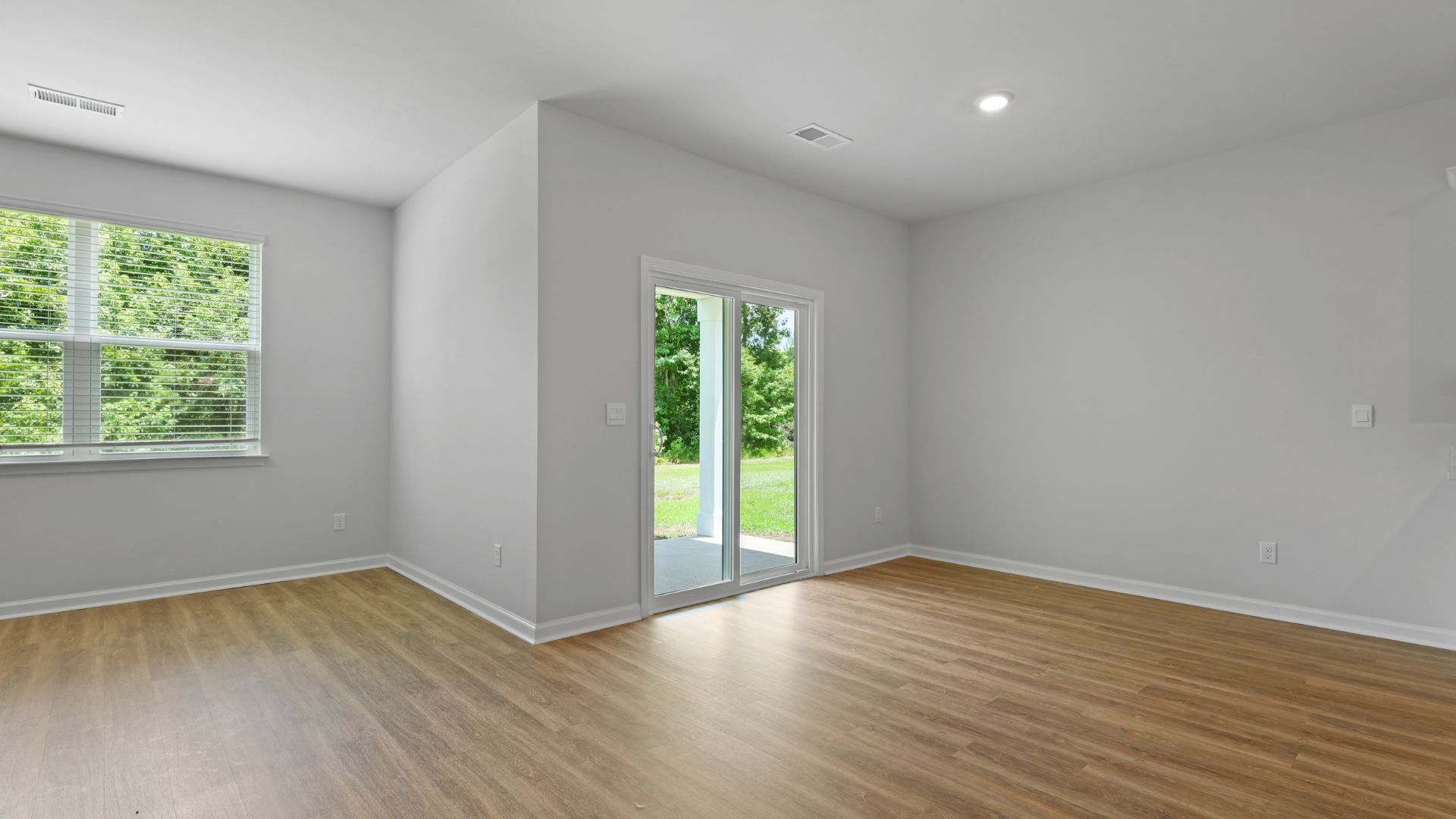 Spacious living area
