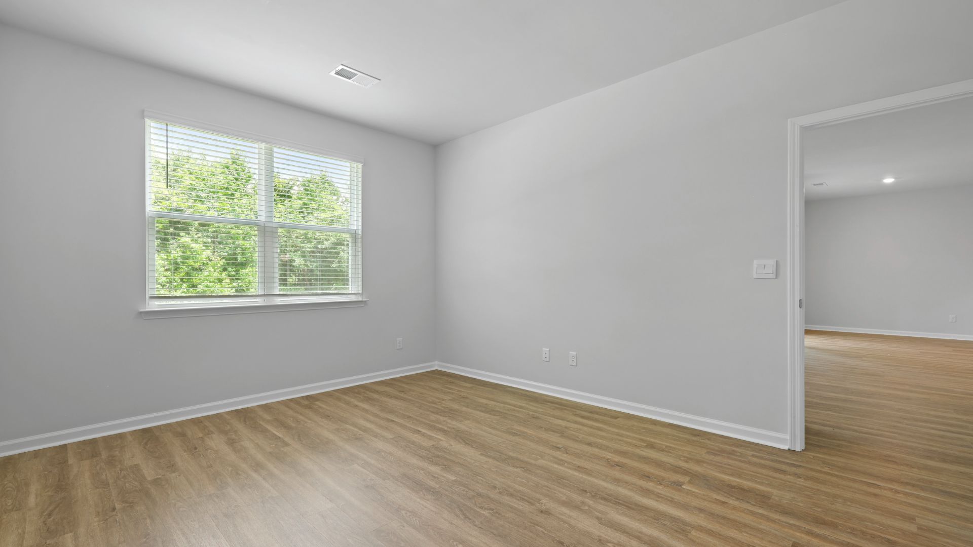 First floor primary bedroom