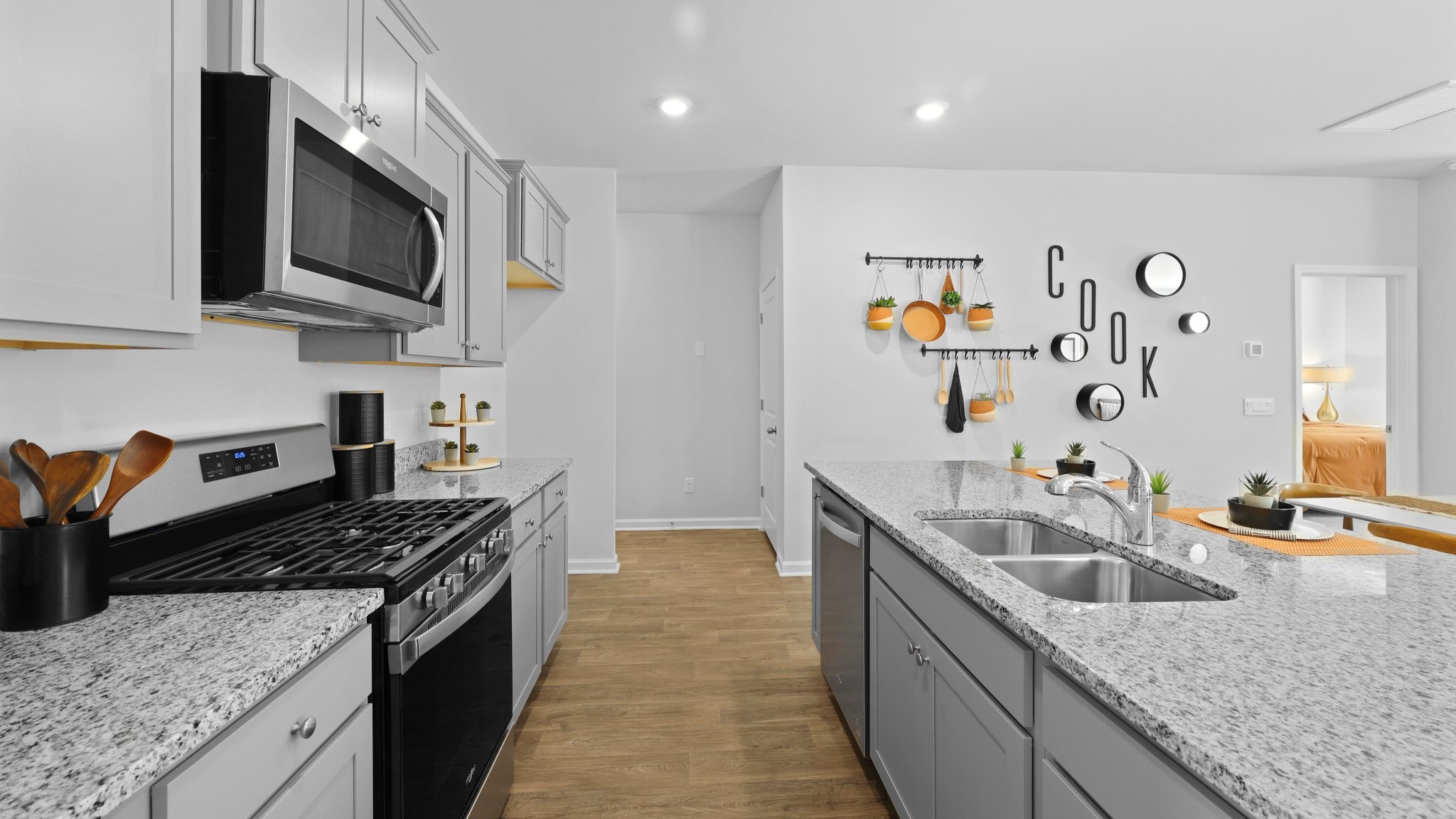 New home with modern kitchen