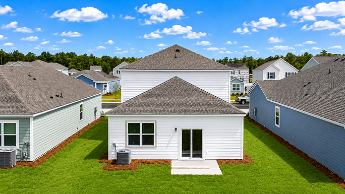 Exterior of homes in Ravanel, SC