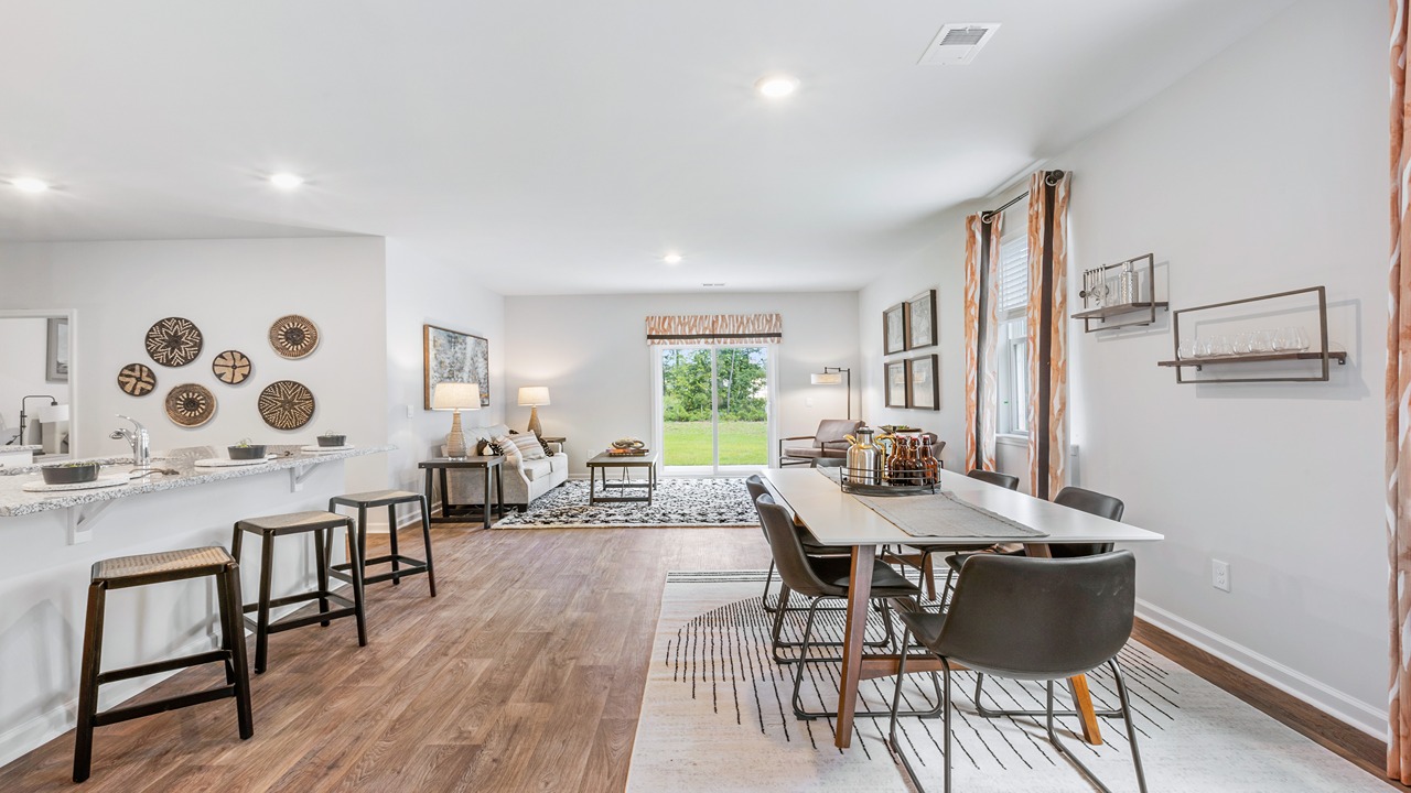 spacious living area
