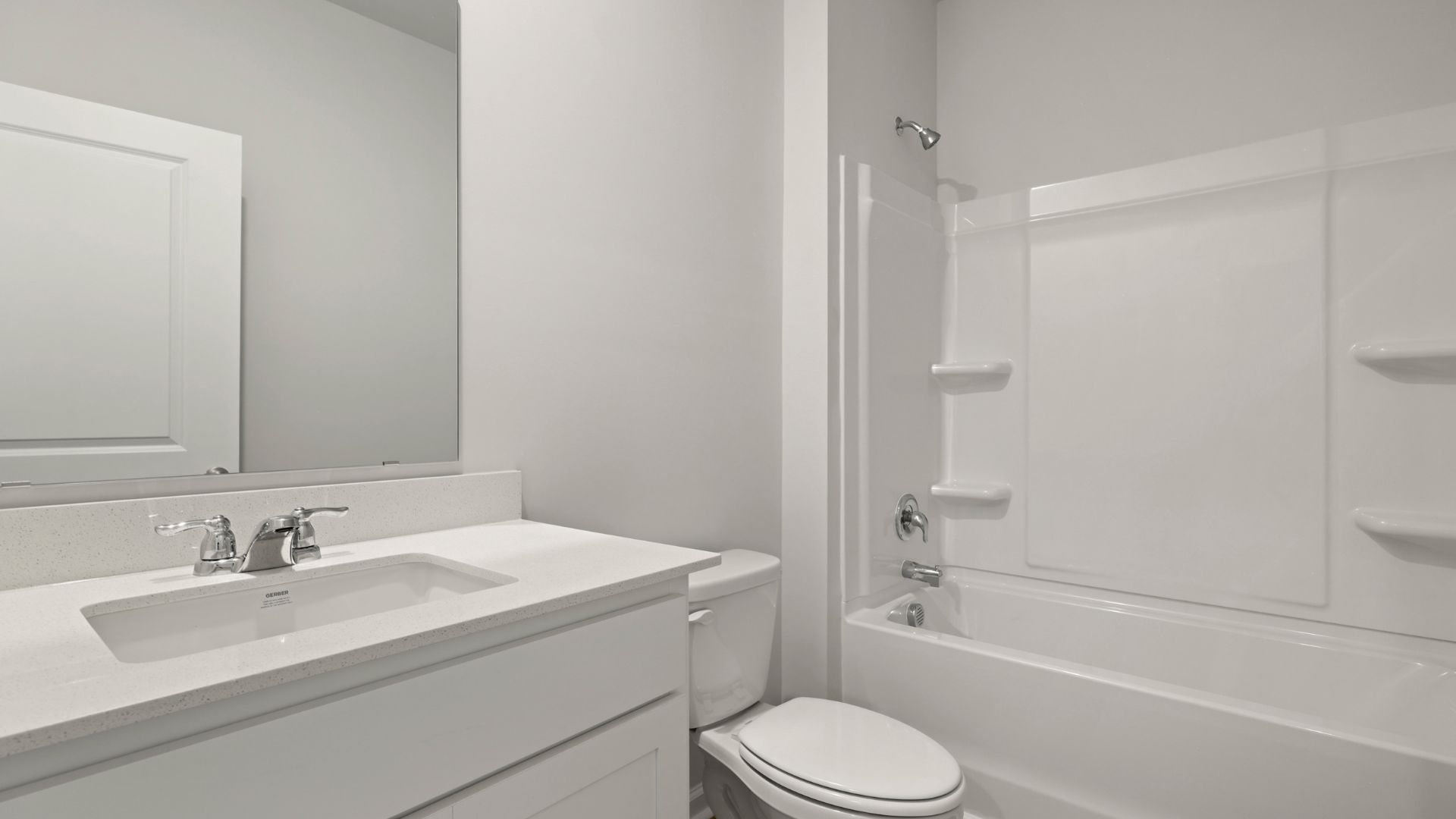 Guest bathroom with tub