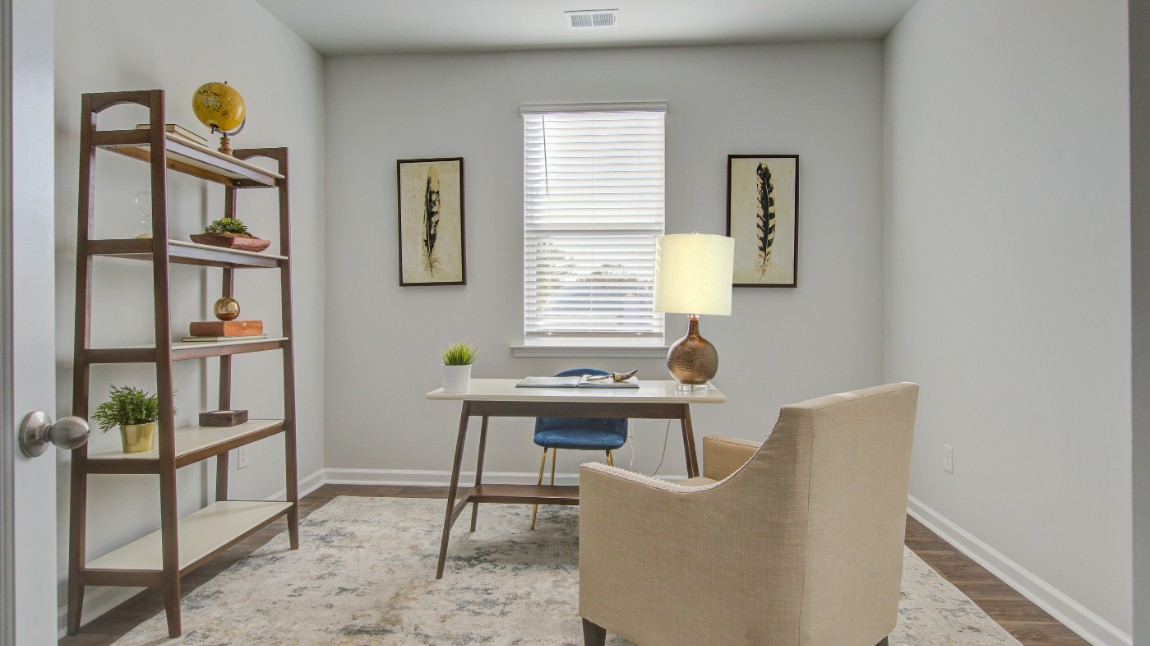 Bedroom 2 can be used as an office or bedroom.