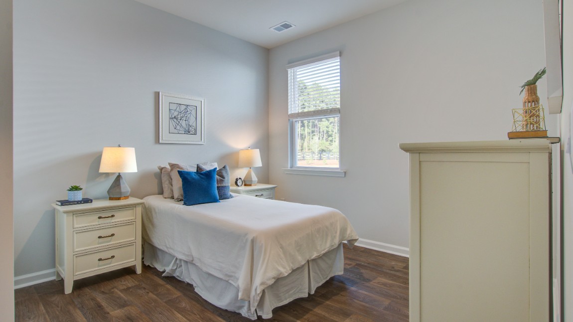 Bedroom 3 is spacious and bright.