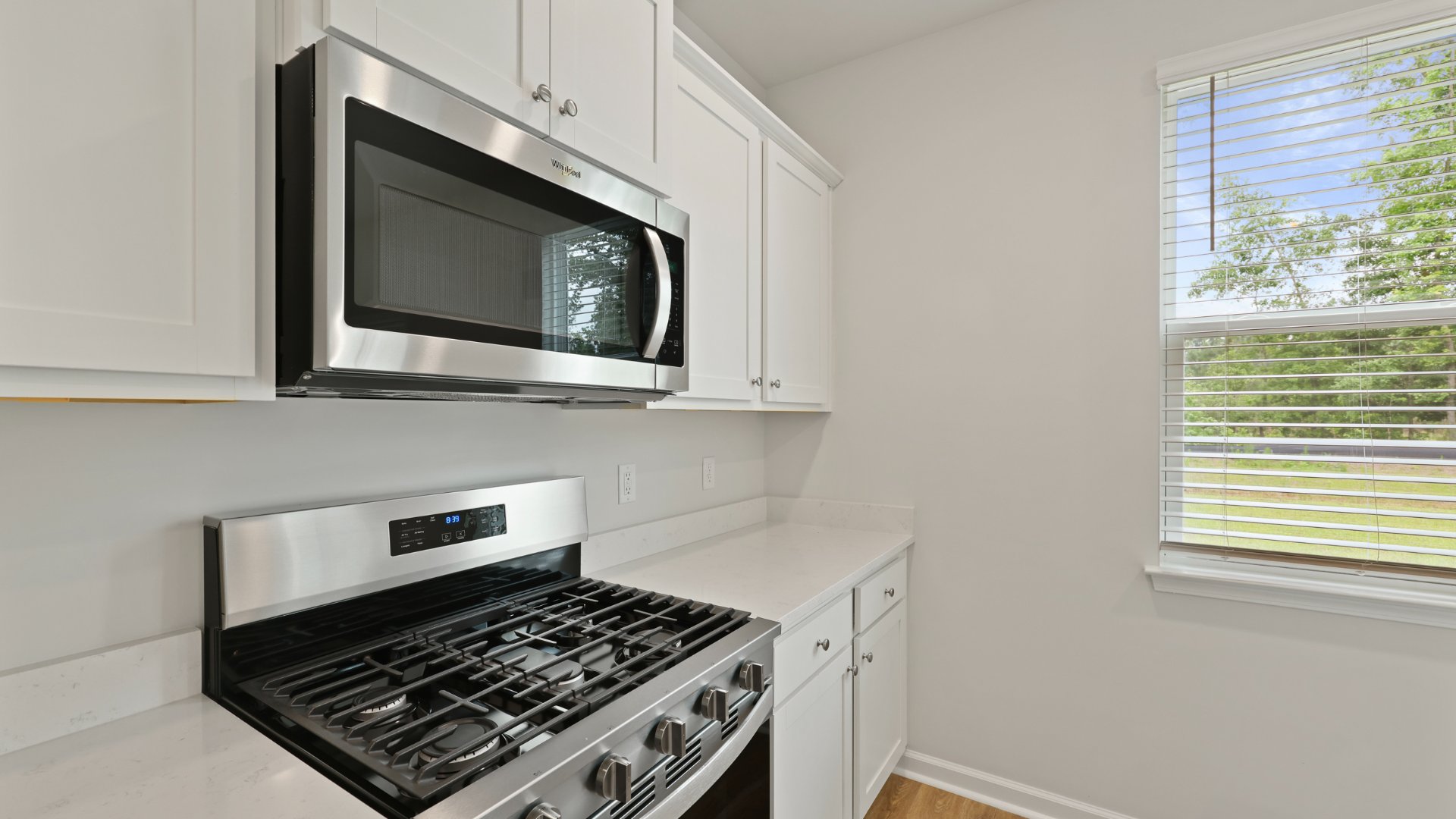 Stainless steel appliances featured in the kitchen.