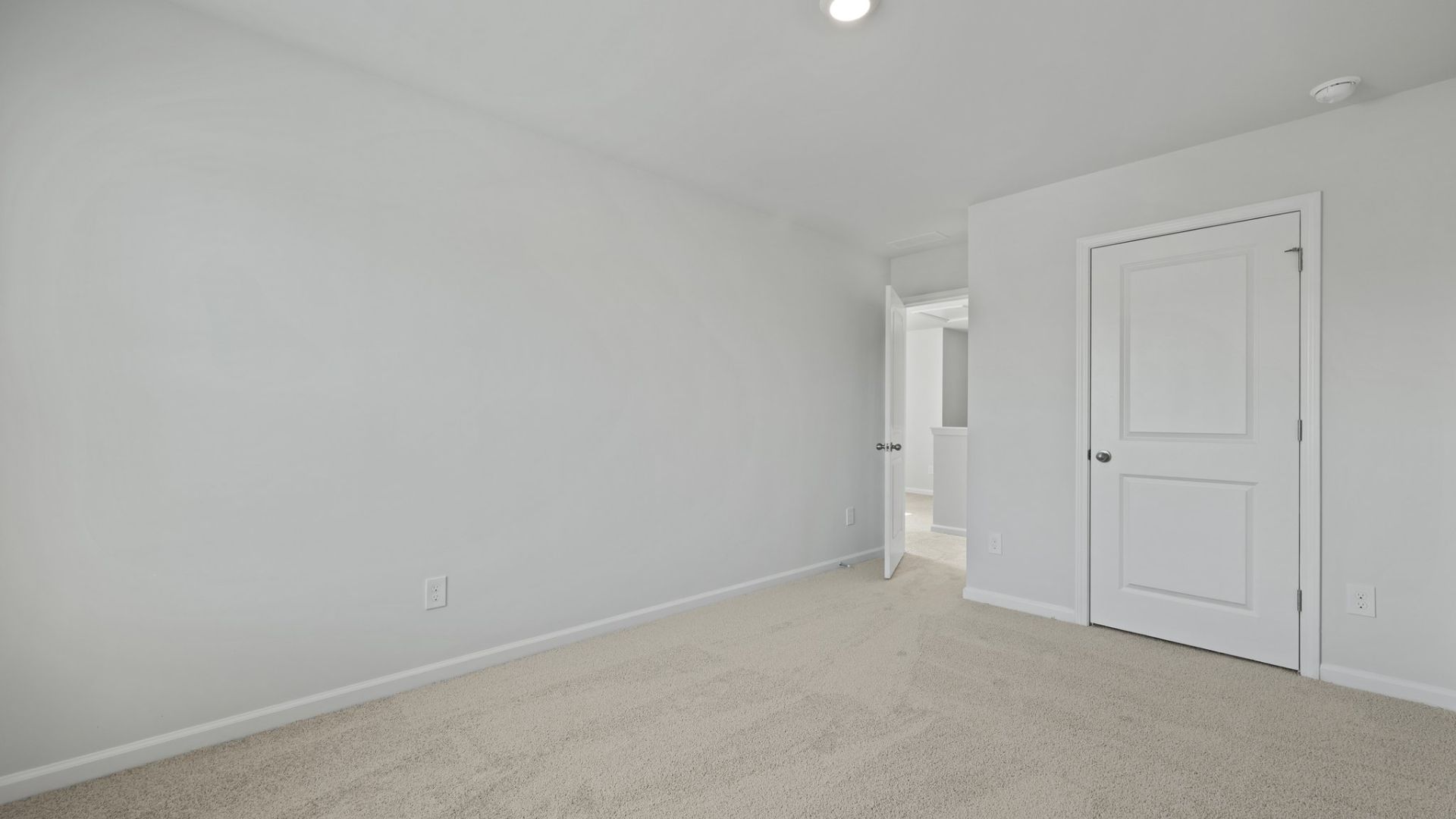 Bright and spacious bedroom 3 on the second story.