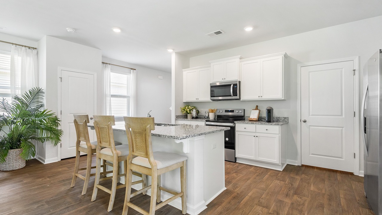 Open concept kitchens in Manning