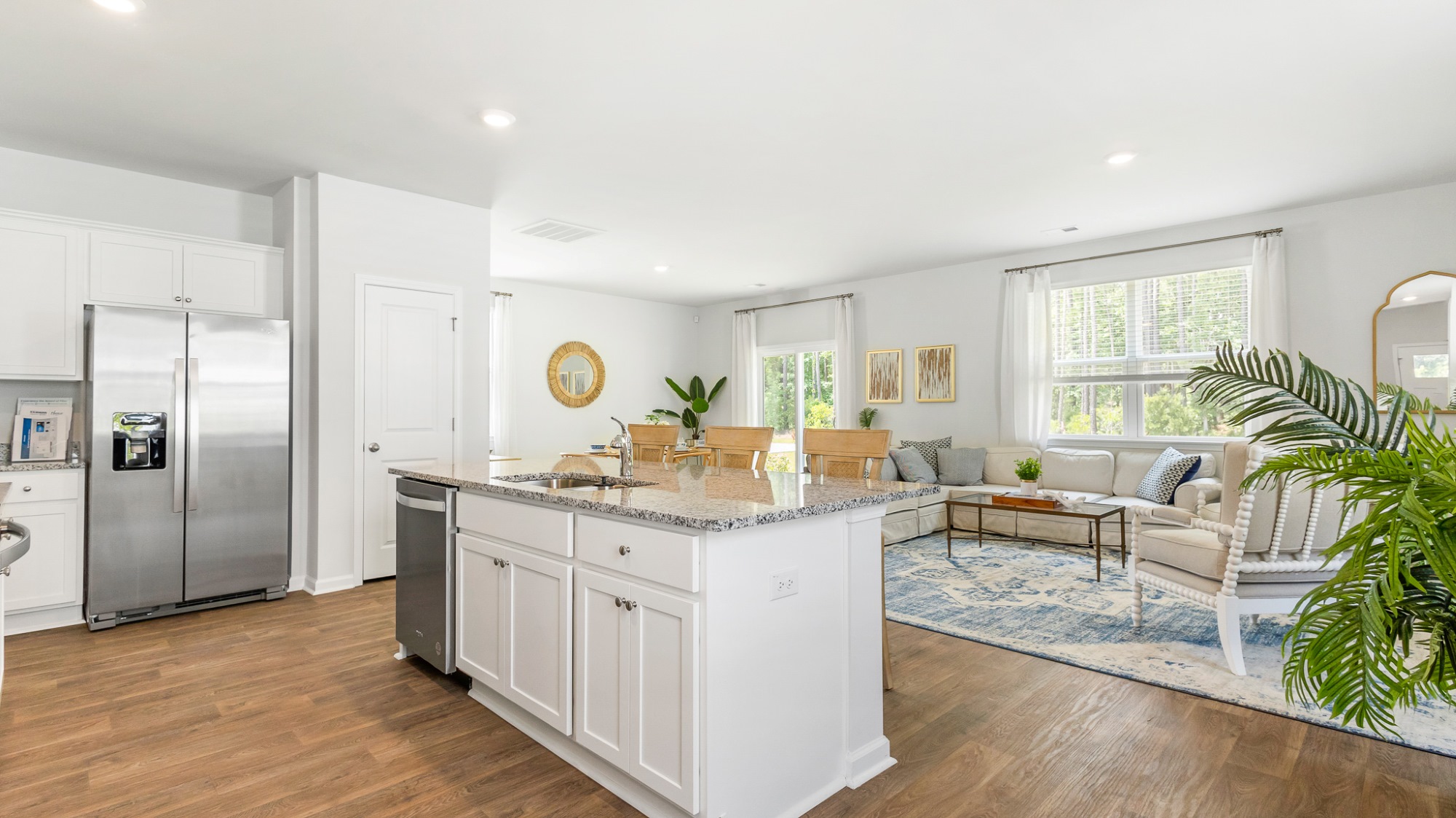 New kitchen with island