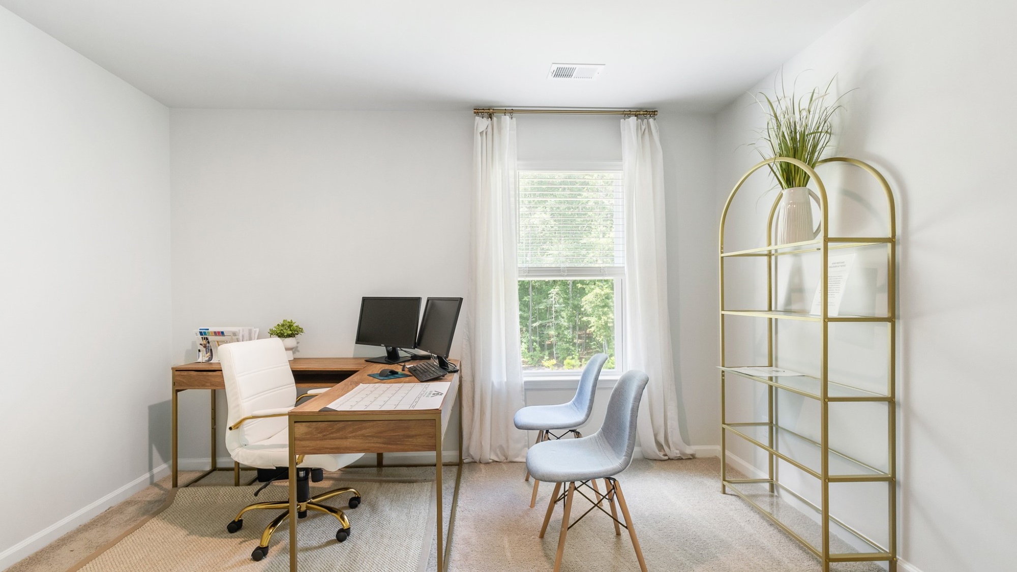 New home with office space