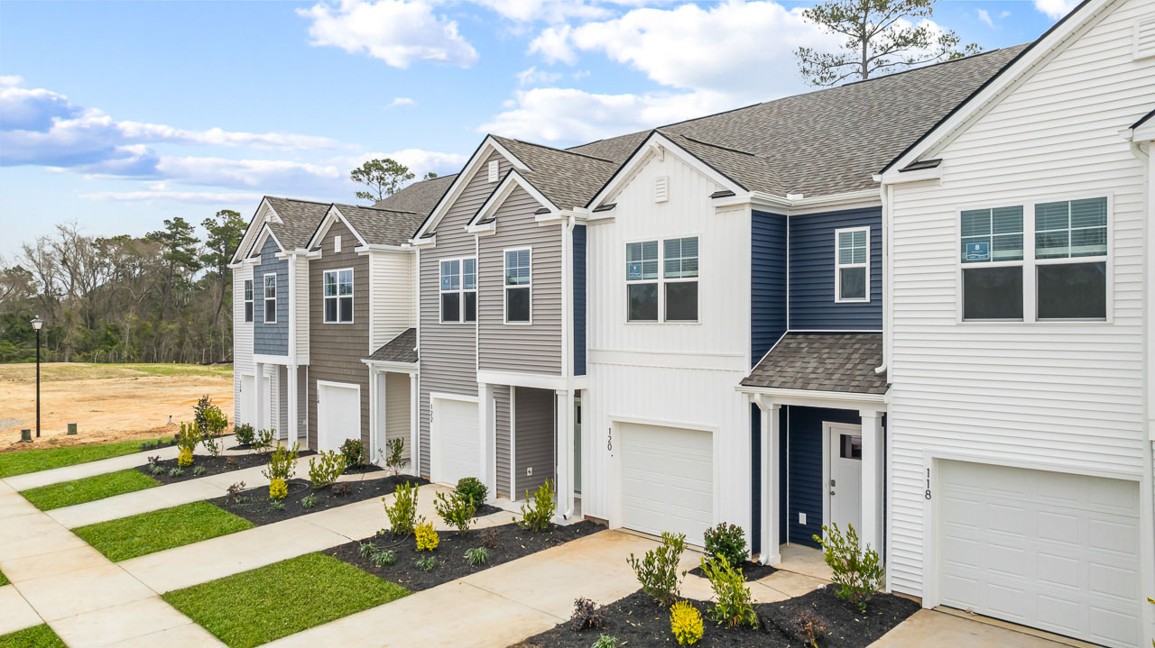 New townhomes on Lake Marion