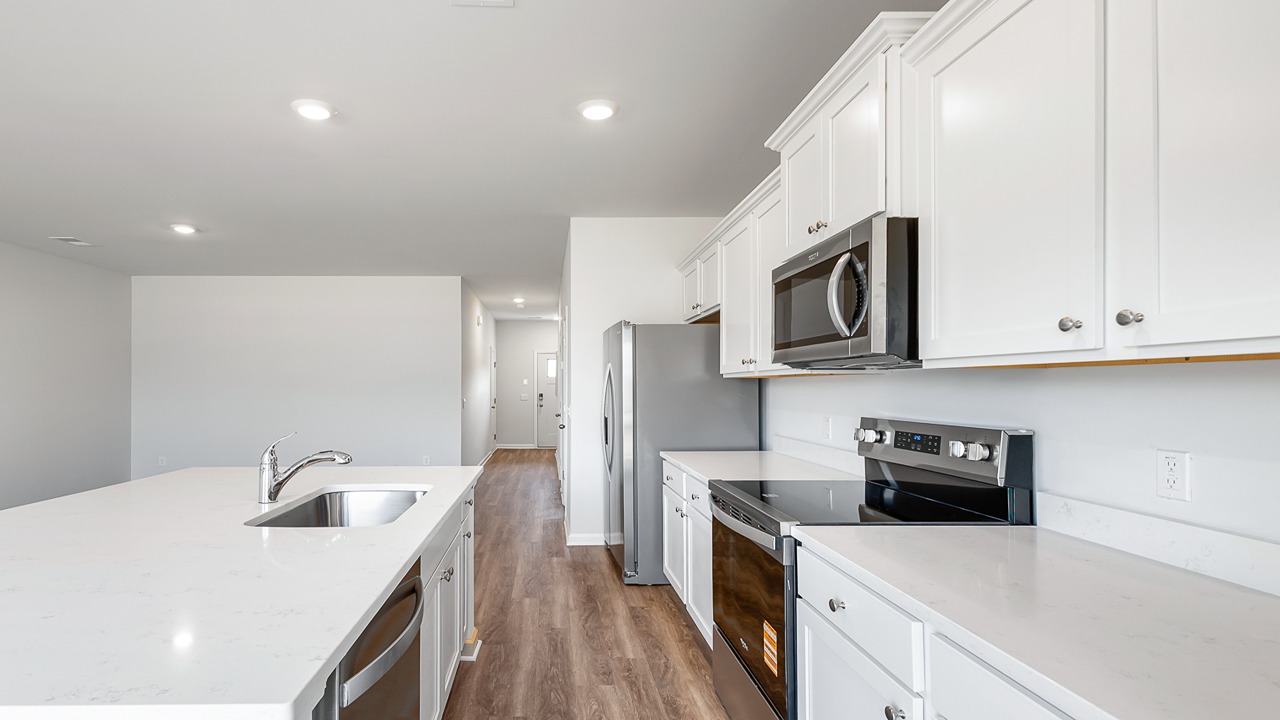 Open concept kitchen in Summerville South Carolina