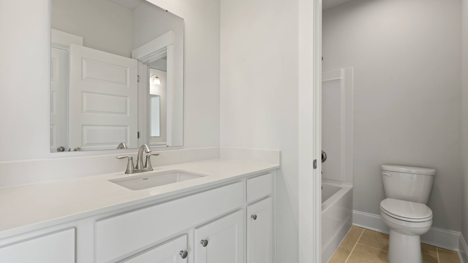 Jack and Jill bathroom