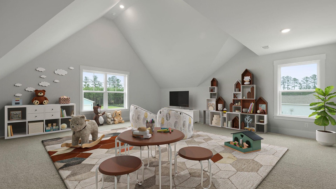 Large loft area