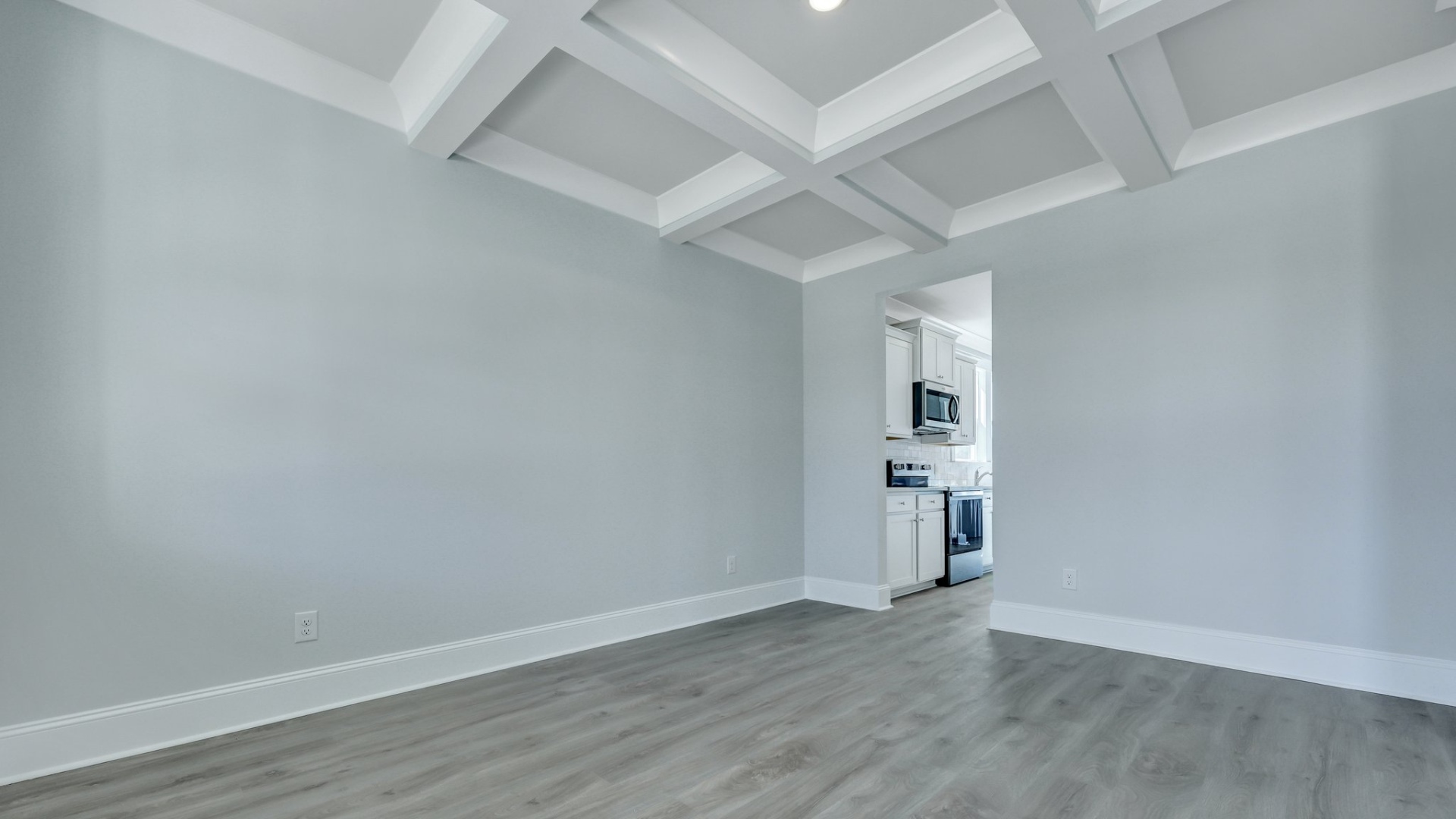 Dining space with craftsman woodworking