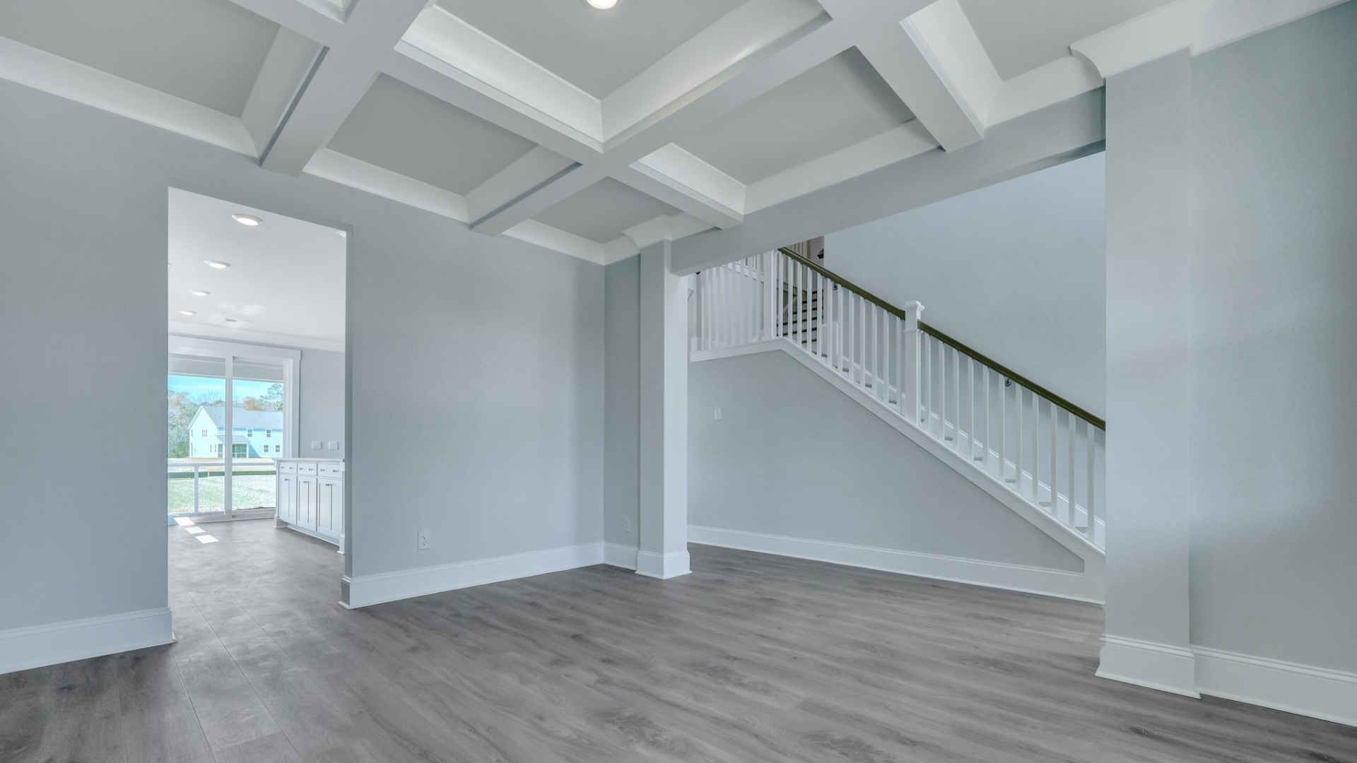 Dining room off the front entry way