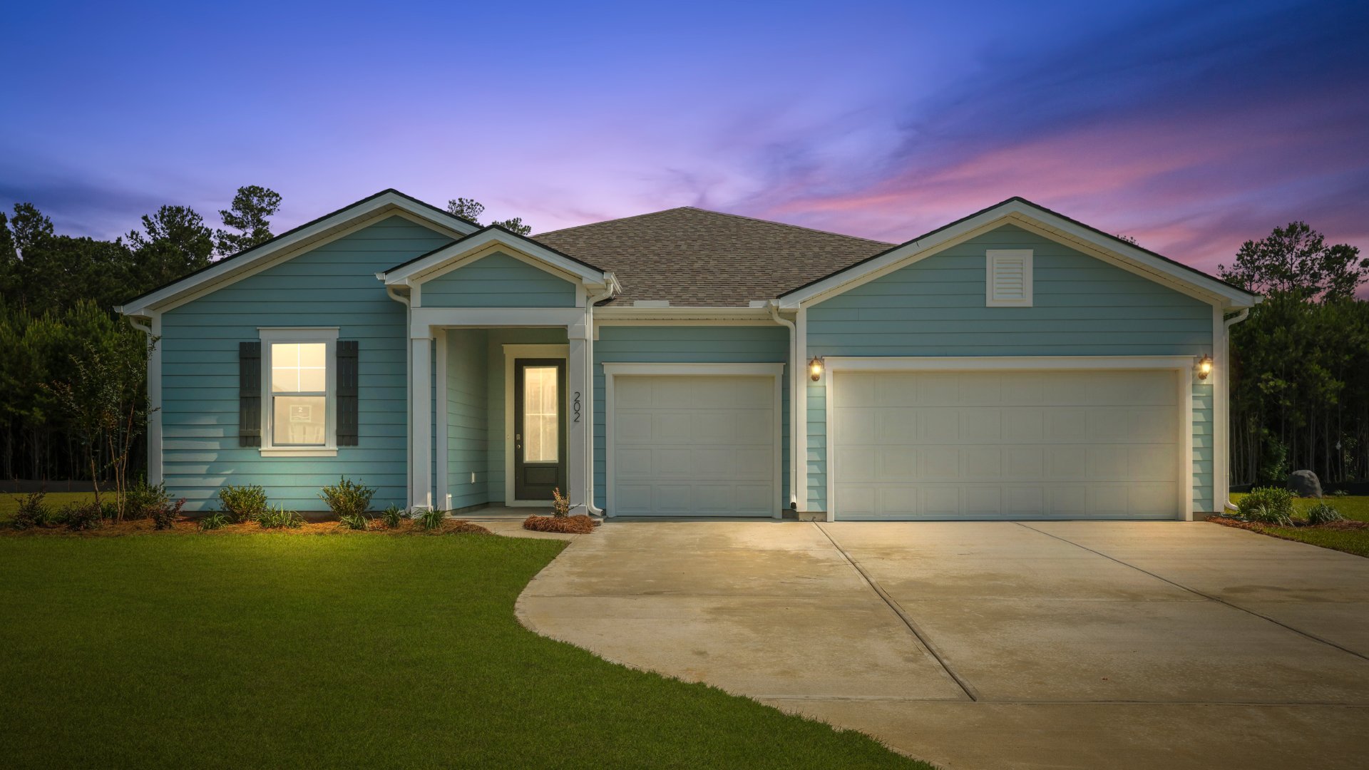 The Camden floorplan in Berkeley Bay located in Ridgeville, South Carolina.
