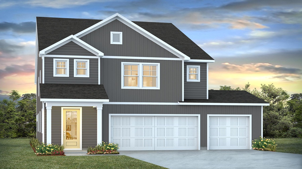 3 car garage