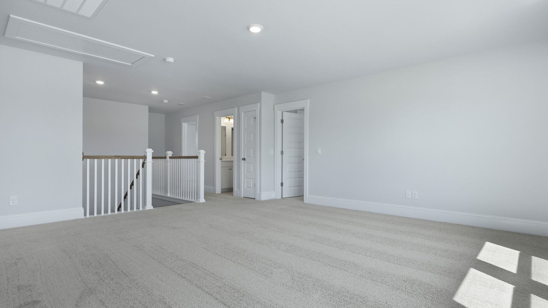 The loft is located next to the stairs on floor 2.