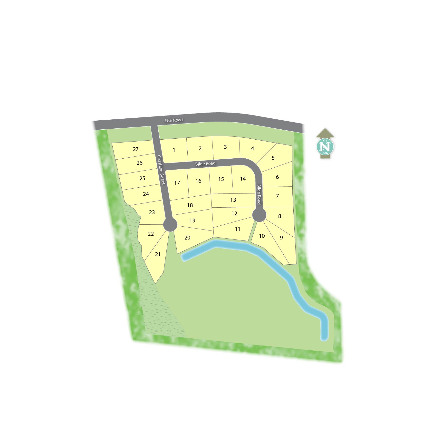Static Lot Map