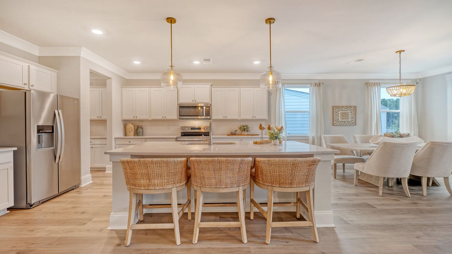 open concept kitchen