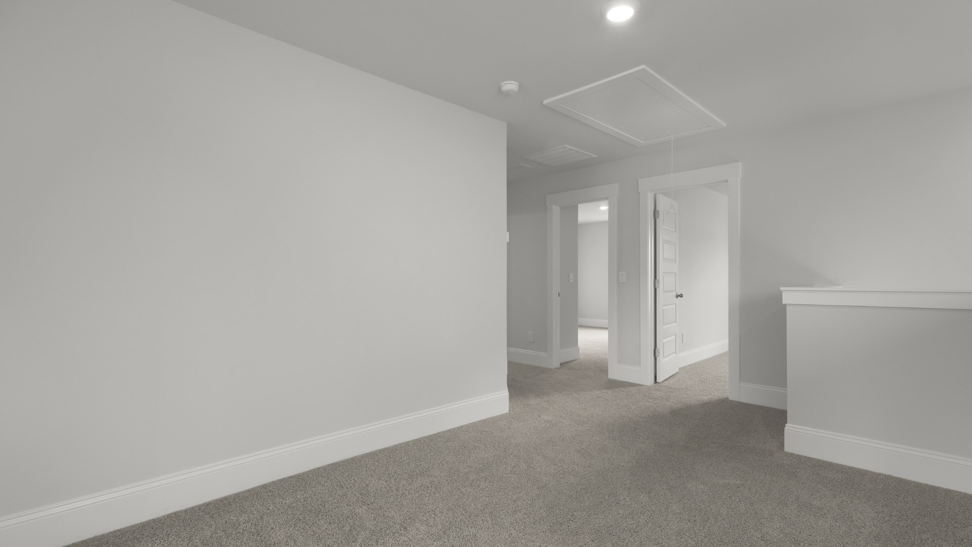 large loft upstairs