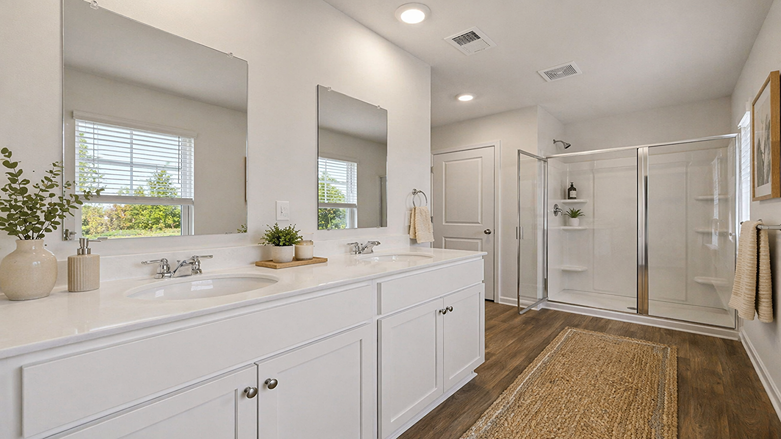 primary bathroom