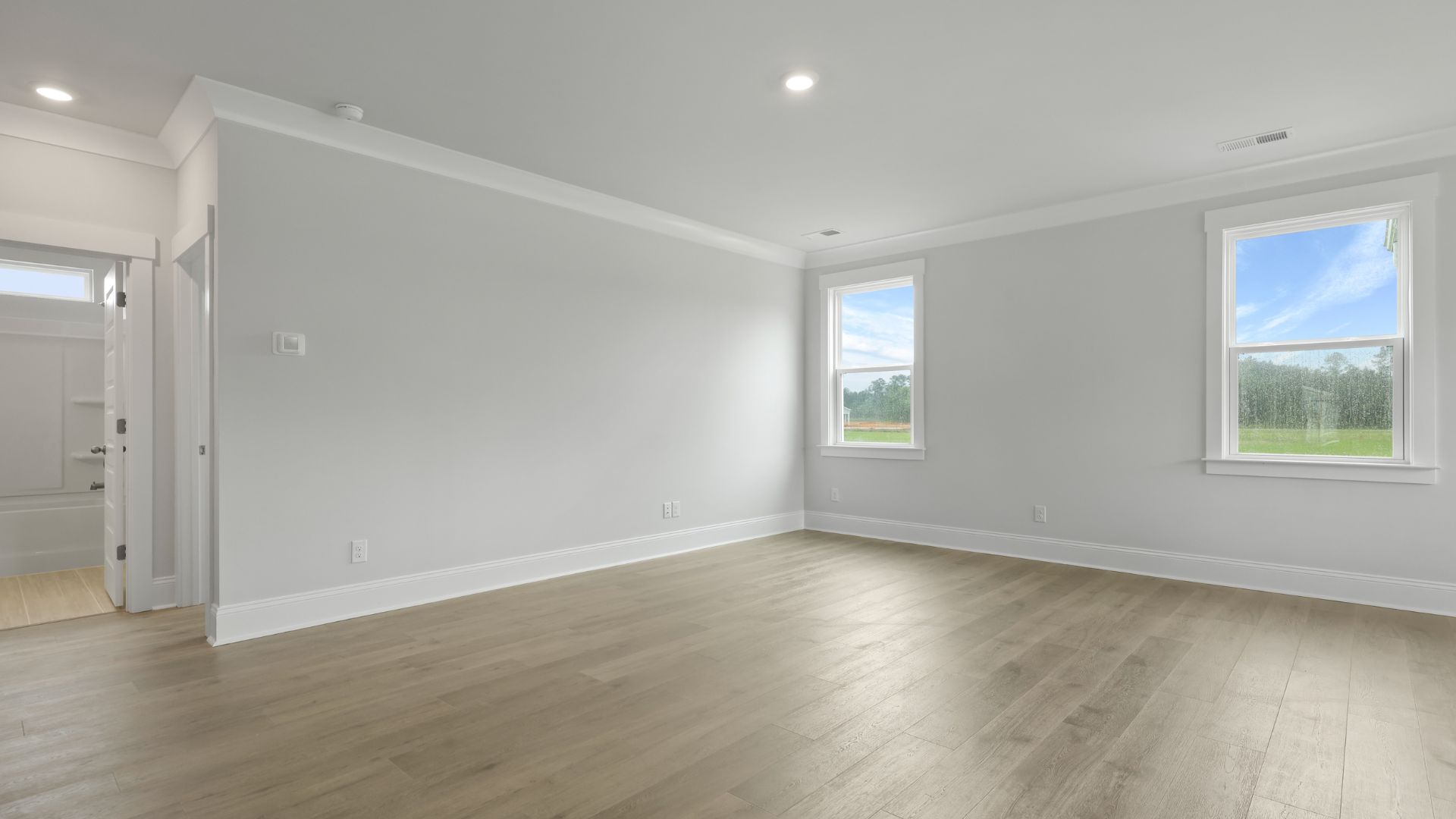 open concept living area