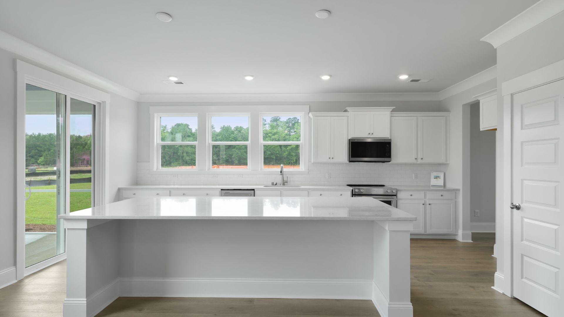 spacious kitchen